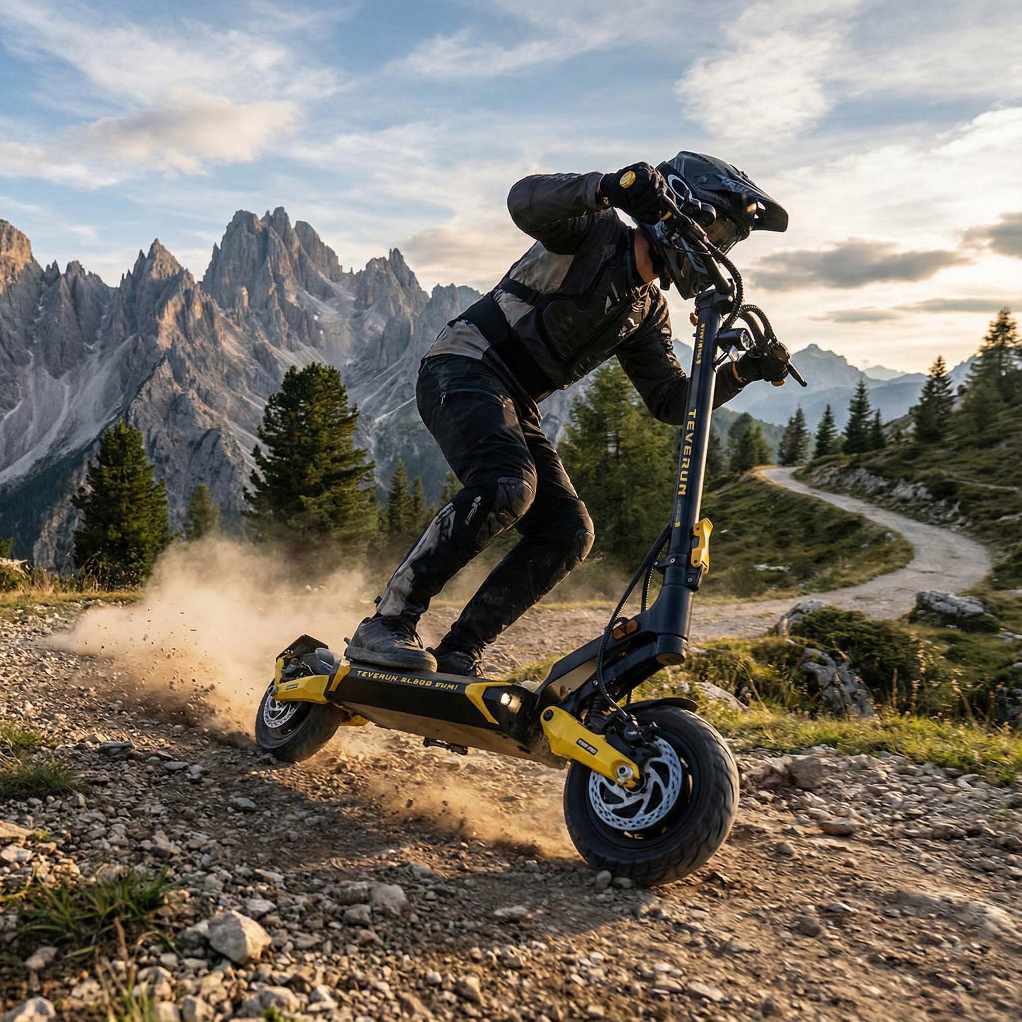 Teverun Blade Mini Ultra ⚡ – Puissance & Longue Autonomie  60 km/h - 80 km - 60V 27Ah - Double moteur 2×1000 W