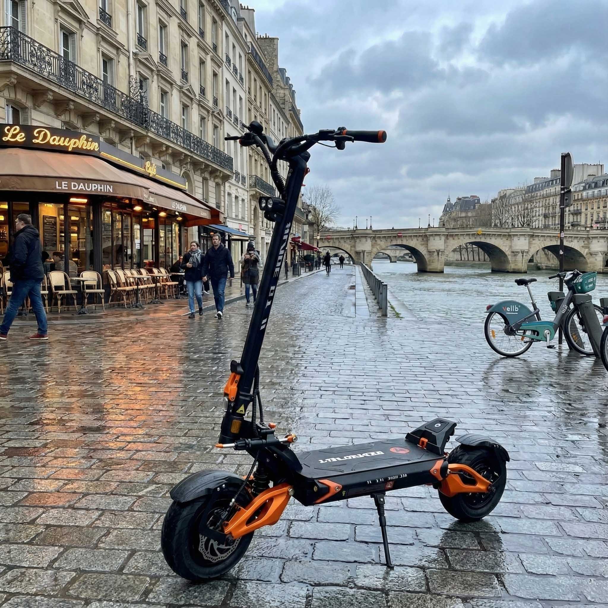 Teverun Blade GT II – 60V 26Ah, 85 km/h, pneus 11