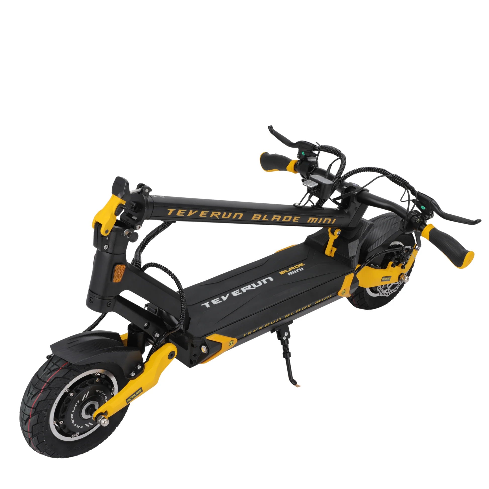 Teverun Blade Mini Pro noir ou jaune – 50 km/h, 2×500W, 60 km d’autonomie