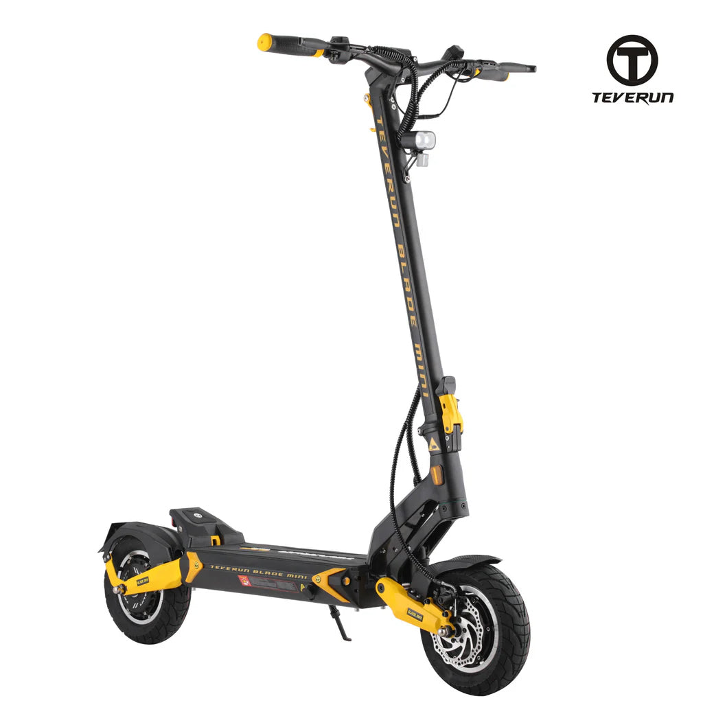Teverun Blade Mini Pro noir ou jaune – 50 km/h, 2×500W, 60 km d’autonomie
