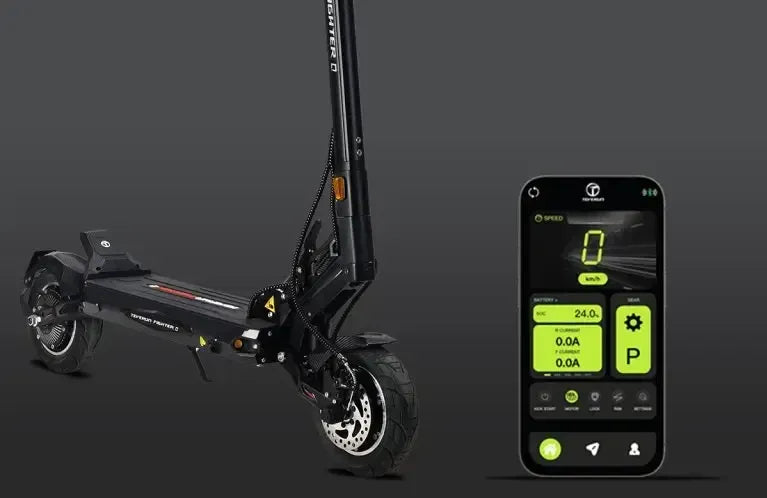 Teverun Fighter Q – Double moteur 2500W, 52V 13Ah, 50 km/h