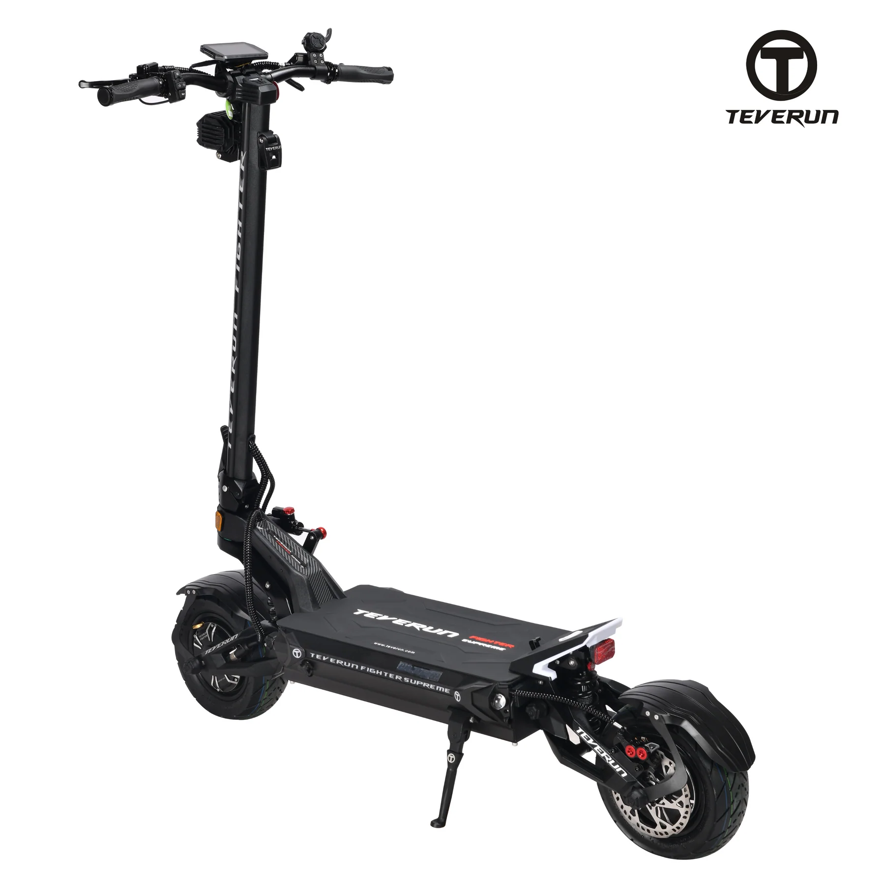 Teverun Fighter Supreme Ultra – 72V 60Ah SK, 9200W, jusqu’à 105km/h