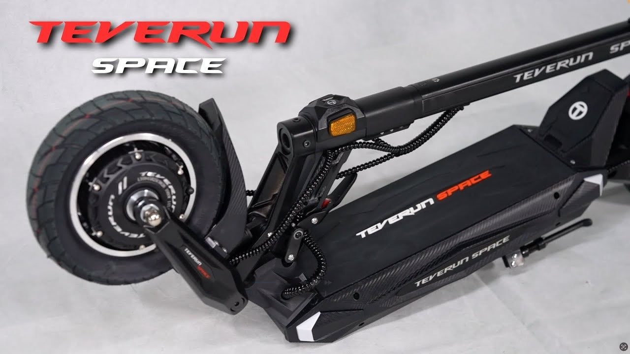 Teverun Space – Trottinette électrique design 52V, 55 km/h, LED